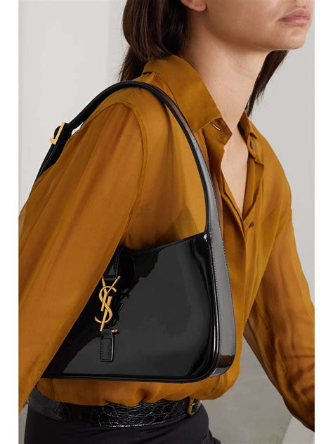 Saint Laurent Le 5 A 7 YSL Shoulder Bag in Patent Leather